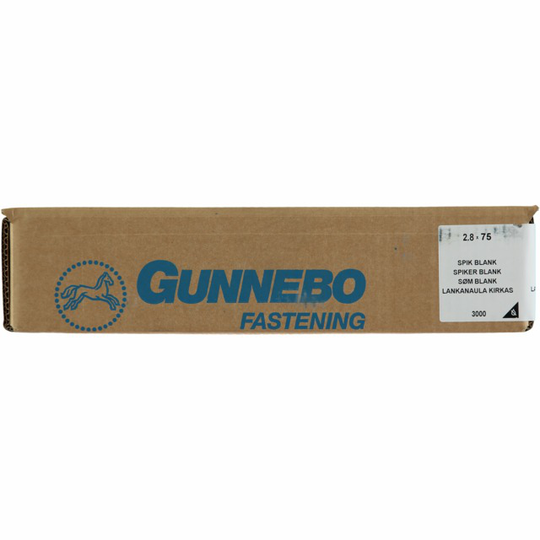 TRÅDSPIK 75X2,8 BLANK 3000ST | Beijerbygg Byggmaterial
