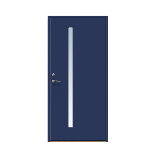 Ytterdörr Stabil Hjärup 10 x 21, Högerhängd, Marinblå