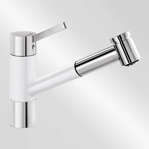 Blanco Köksblandare Tivo S - Silgranit-look Vit