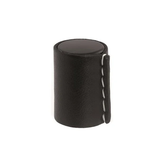 Linfalk Knopp Mattsvart / Svart Läder 0132-17-2525L