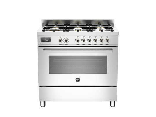 Bertazzoni Gasspis med ugn PRO906MFESXT Rostfritt