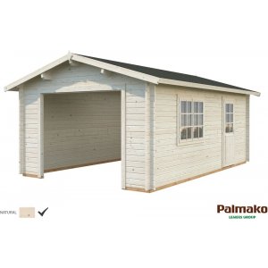 Garage Roger - 19,0 m² - Garage i byggsats