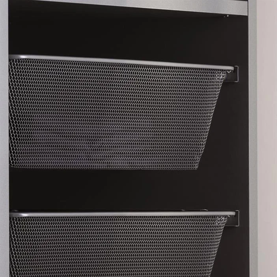 Linfalk BAC Mesh 800 H160 anthracite I-BM-800-160KR18-33