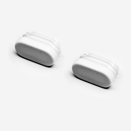 Pelly System Ändplugg för ovalrör, 2-pack