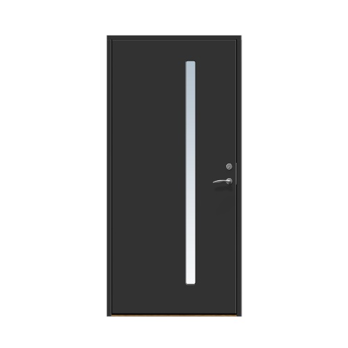 Ytterdörr Stabil Hjärup 10 x 20, Vänsterhängd, Svart