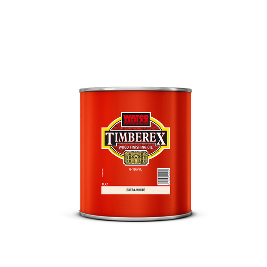 Träolja Timberex Extra White 1 l