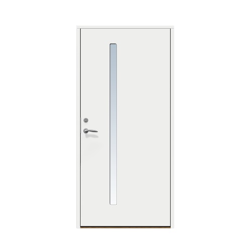 Ytterdörr Stabil Hjärup 10 x 21, Högerhängd, Vit
