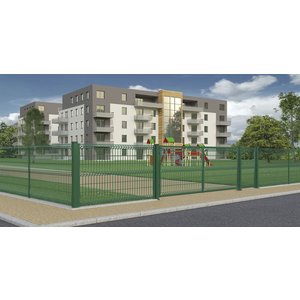 Stängsel Industrial Grön - Panel 2,50 x 1,52 m - Industristängsel, Staket