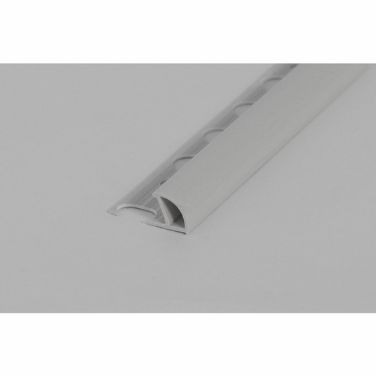 KAKELLIST I PLAST 6 MM 2500 MM LJUSGRÅ | Beijerbygg Byggmaterial
