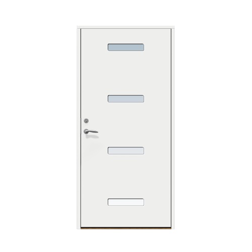 Ytterdörr Stabil Mellby 9 x 21, Högerhängd, Vit