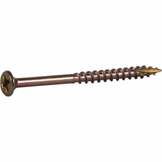 LISTSKRUV 3,4X45 GULKROMATERAD 250ST | Beijerbygg Byggmaterial