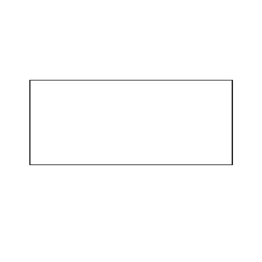 Kakel Bricmate A13 White Matt 10x30 cm