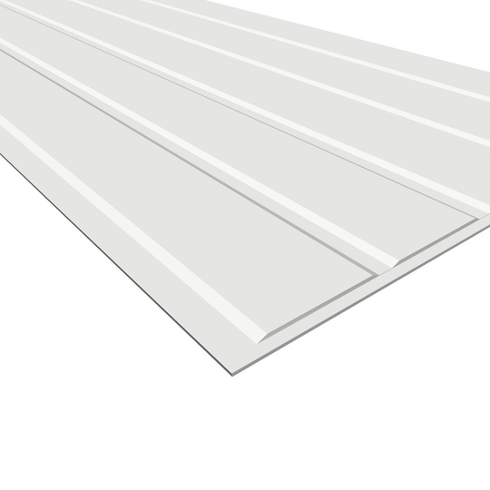 PANEL KLASSISK 6X2435X405 VIT | Beijerbygg Byggmaterial