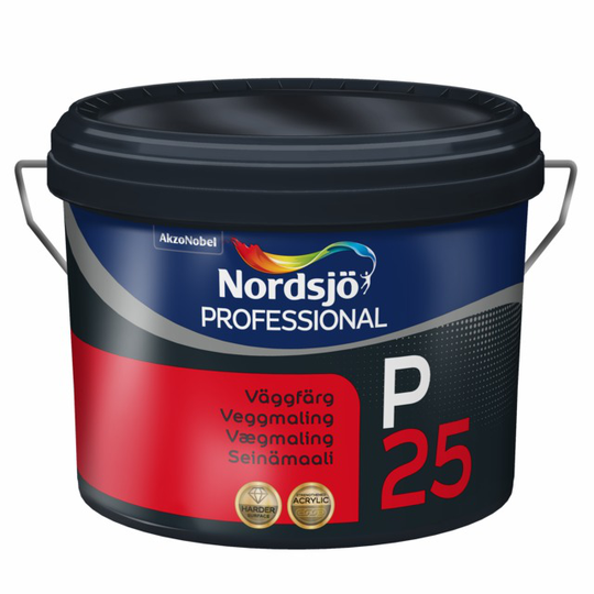 VÄGGFÄRG PROFESSIONAL P25 BW | Beijerbygg Byggmaterial