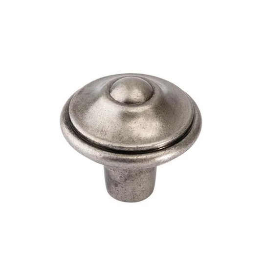 Linfalk Knopp svart antik 1701-31-16