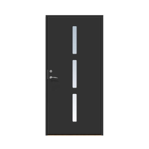 Ytterdörr Stabil Lund 10 x 20, Högerhängd, Svart