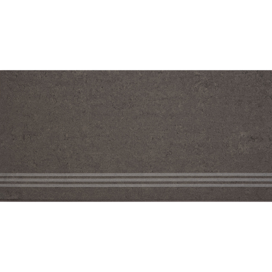 Klinker Arredo Fojs Collection Svart Matt 30x60 cm Trappsteg/Trappnos