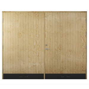 Garageport 18° Rak Panel - 25x21 - Slagportar, Garageportar, Dörrar & portar