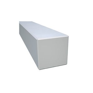 Stolpe limträ 90x90 1,9 meter - Vit - Staket