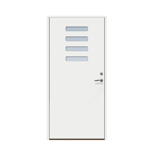 Ytterdörr Stabil Röshult 10 x 20, Vänsterhängd, Vit