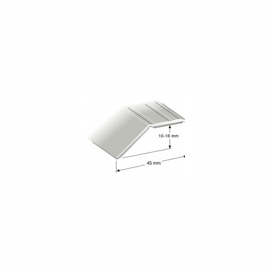 NIVÅLIST 10-16 MM SILVER 100CM | Beijerbygg Byggmaterial