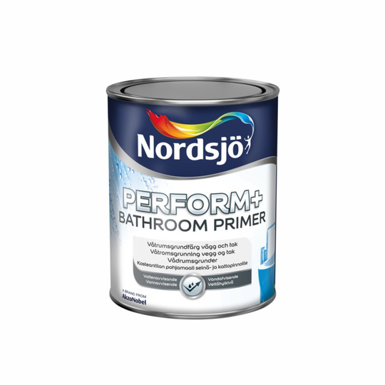 VÅTRUMSGRUND PERFORM+PRIMER 1L NORDSJÖ | Beijerbygg Byggmaterial