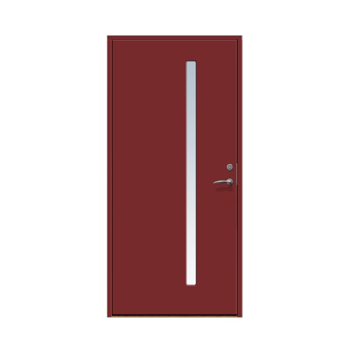 Ytterdörr Stabil Hjärup 10 x 21, Vänsterhängd, Röd