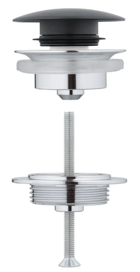 Grohe Bottenventil Velvet Black