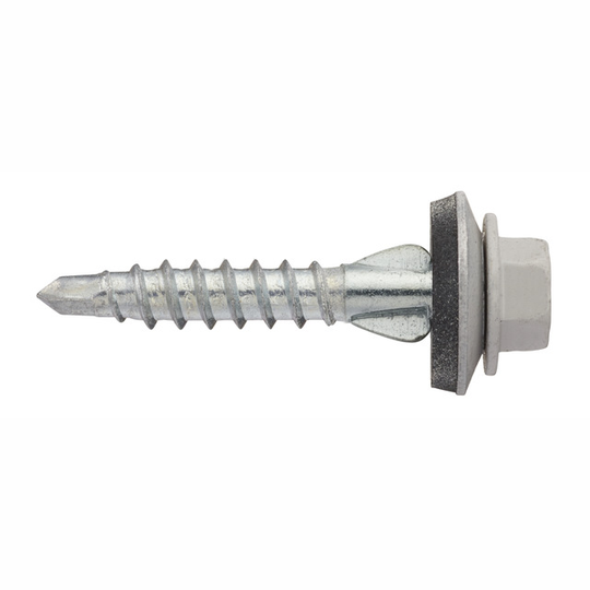 FARMARSKRUV 5,5X35 OPVIT WING | Beijerbygg Byggmaterial