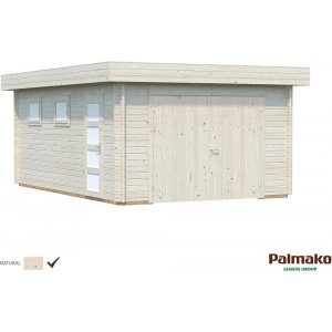 Garage Roger med slagport - 21,9+5,2 m² - Garage i byggsats